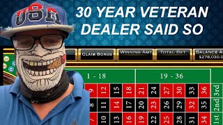 BEST ROULETTE STRATEGY ACCORDING TO 30 YEAR LAS VEGAS DEALER [upl. by Marko]