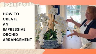 How to Create an Impressive Orchid Arrangement [upl. by Ecirtael]