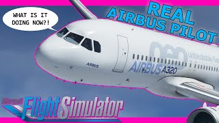 Real Airbus Pilot A320 NEO Autopilot Basics Tutorial in Microsoft Flight Simulator [upl. by Aloek987]