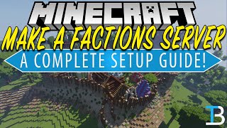 How To Make A Factions Minecraft Server [upl. by Spiro]