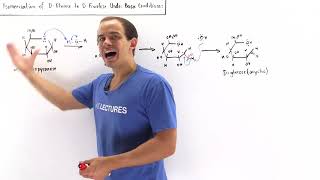 Isomerization of DGlucose into DFructose [upl. by Bergman]