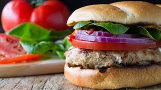 How to Make a Juicy Grilled Turkey Burger [upl. by Ajdan]