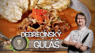 DEBRECÍNSKÝ GULÁŠ Jednoduchý recept na guláš podle staré kuchařky ČSN [upl. by Silma200]