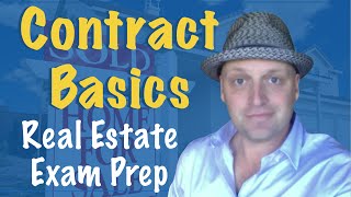 Contract Basics  Real Estate Test Prep [upl. by Semele]