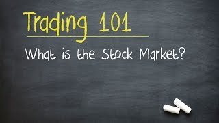 Trading 101 What is the Stock Market [upl. by Galateah]