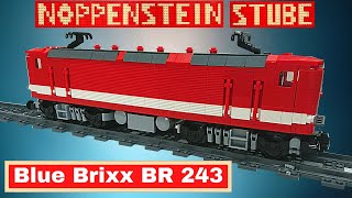 BlueBrixx Elektrolokomotive BR 243 Aufbau  Review  Testfahrt  Das Teil ist Genial [upl. by Rebmeced665]