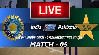 🛑LIVE INDIA vs PAKISTAN🛑IND vs PAK🛑CRICKET 24 GAMEPLAY🛑LIVE MATCH STREAMING🏏 [upl. by Ablasor]