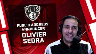 Brooklyn Nets Announcer Olivier Sedra in NBA 2K22 [upl. by Leanard]