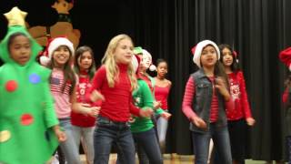 Rocking Around the Christmas Tree  Treasure Island Elementary  Christmas Show 2016 [upl. by Lumbye]