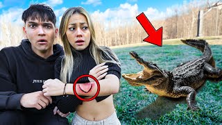 Alligator ATTACKED My Girlfriend [upl. by Baptiste]