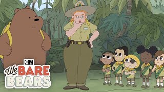 Grizz Goes Camping  We Bare Bears  Cartoon Network [upl. by Tekcirc]