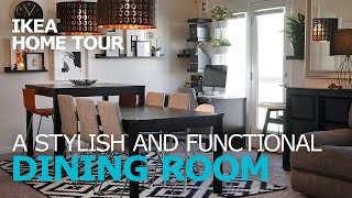 Dining Room Ideas  IKEA Home Tour Episode 304 [upl. by Leighland]