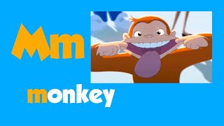 A Monkey making fun of Kidzstation Phonics Song 🐵 [upl. by Regnij]