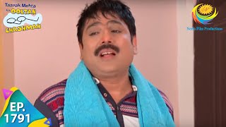 Taarak Mehta Ka Ooltah Chashmah  Episode 1791  Full Episode [upl. by Anam493]