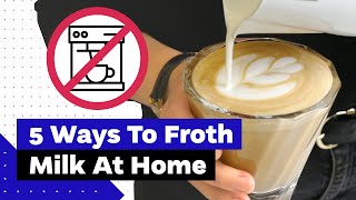 How To Froth Milk At Home Best Milk Frothers Review [upl. by Eyr472]