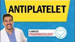 Pharmacology  Antiplatelet nursing RN PN NCLEX [upl. by Lledrev]