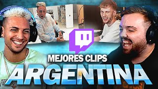 IBAI REACCIONA a los MEJORES CLIPS de ARGENTINA  CON COSCU Y THEGREFG [upl. by Dadinirt]