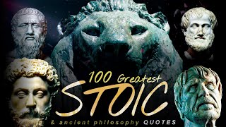 100 of the Greatest STOIC QUOTES for a Strong Mind [upl. by Otilegna]