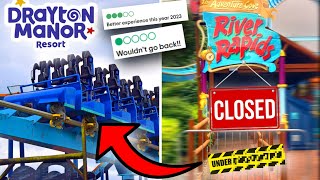 Should YOU Visit Drayton Manor Not ENOUGH Thrill Rides [upl. by Munn726]