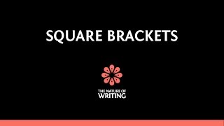 Square Brackets  Integrating Quotations [upl. by Nosirrah]