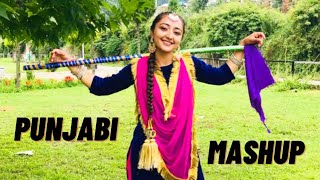 Bhangra Dance Performance  Punjabi Mashup  Latest Punjabi Songs  Solo Dance By Kajal Sharma [upl. by Gerrilee]