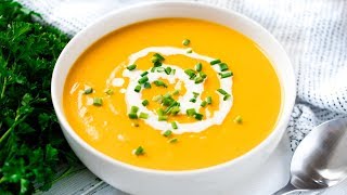 How to Make Simple Sweet Potato Soup [upl. by Consuela691]