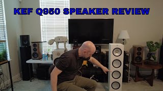 KEF Q950 Tower Floor Standing Speaker Review  Home Theater and Music  8 inch Woofers [upl. by Atneciv]