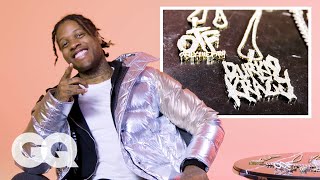 Lil Durk Shows Off His Insane Jewelry Collection  GQ [upl. by Wolff]