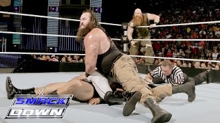 Braun Strowman amp Erick Rowan vs Local Competitors SmackDown June 30 2016 [upl. by Drofdarb]