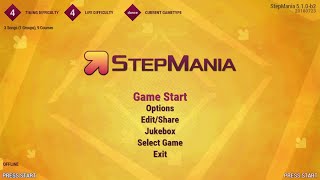 STEPMANIA  GETTING STARTED INSTALL  SETTINGS  ADDING SONGS 2022 [upl. by Brogle]