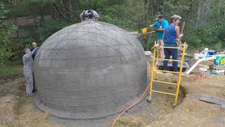 Equip Concrete Dome in 60 sec [upl. by Llirred690]