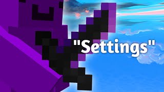 Wemmbus Minecraft Settings [upl. by Ettener]