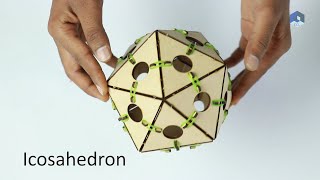 Icosahedron  Explore Geometry with Polyhedron [upl. by Mossman]