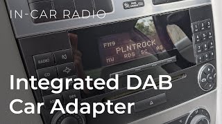 Add incar DAB with an integrated adapter [upl. by Merras]