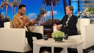 Ellen Meets Motivational Speaker Jay Shetty [upl. by Zeidman224]