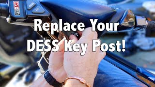 DESS Key Post Replacement On A Sea Doo Personal Watercraft Jet Ski [upl. by Brandwein343]