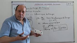 ÉLECTROSTATIQUE 01 ETUDE DES DIFFÉRENTES DISTRIBUTIONS DE CHARGES [upl. by Aramois529]