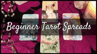 Basic Tarot Card Spreads for Beginners [upl. by Yspyg]