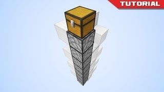 Quick And Easy Minecraft Item Elevators [upl. by Nickolaus731]