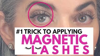 1 Trick TO APPLYING MAGNETIC LASHES  Nikol Johnson [upl. by Rawlinson]