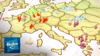 RISK Europe Official Instructions Video  Hasbro Gaming [upl. by Tuppeny]