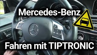 Fahren mit TIPTRONIC  So wirds gemacht [upl. by Noved104]