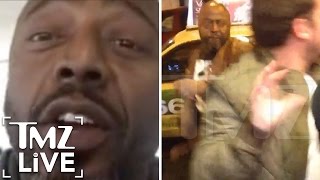 Chappelles Show Star WILD BRAWL  TMZ Live [upl. by Annoval149]