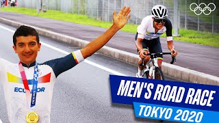 Mens Road Race  Road Cycling  FULL LENGTH  Tokyo 2020 [upl. by Anifled654]