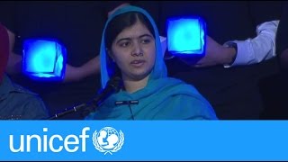 Malala addresses UN General Assembly  UNICEF [upl. by Marilee458]