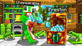 7 Ways to Steal UNSPEAKABLEs Diamonds  Minecraft [upl. by Nairbo78]