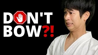 Karate School Etiquette Explained By Japanese Sensei 🇯🇵 [upl. by Ydisahc]