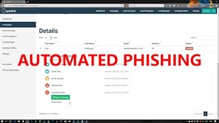 Automate Phishing Emails with GoPhish [upl. by Teik48]