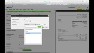 Registrere faktura i Tripletex [upl. by Anilas]