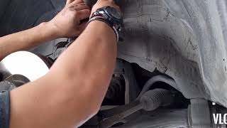 HOW TO REMOVE AND REPLACE STABILIZER LINK CX5 MAZDA [upl. by Ruhtua]